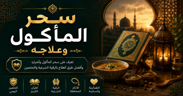 سحر المأكول وعلاجه بالرقية الشرعية والتحصين