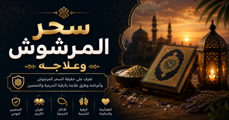 سحر المرشوش وعلاجه بالرقية الشرعية والتحصين