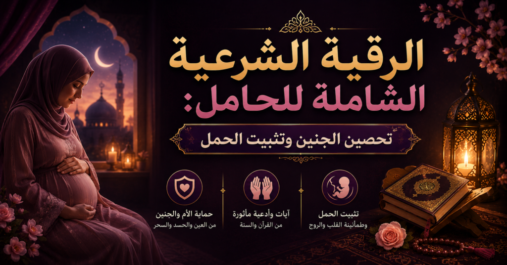 الرقية الشرعية الشاملة للحامل: تحصين الجنين وتثبيت الحمل