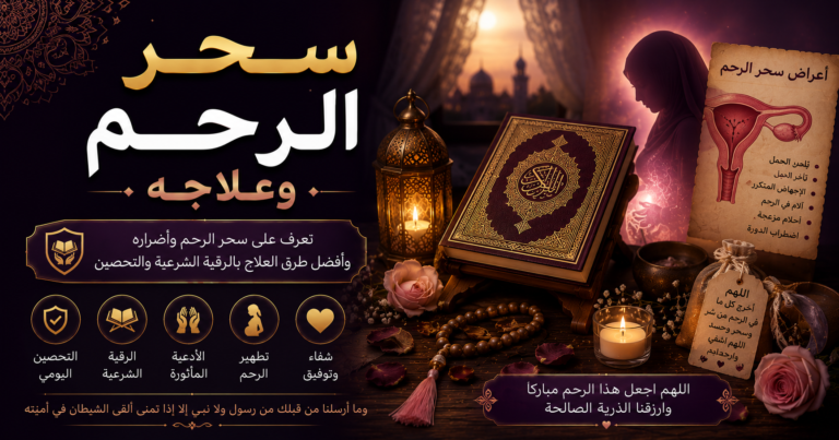 سحر الرحم وعلاجه بالرقية الشرعية والتحصين