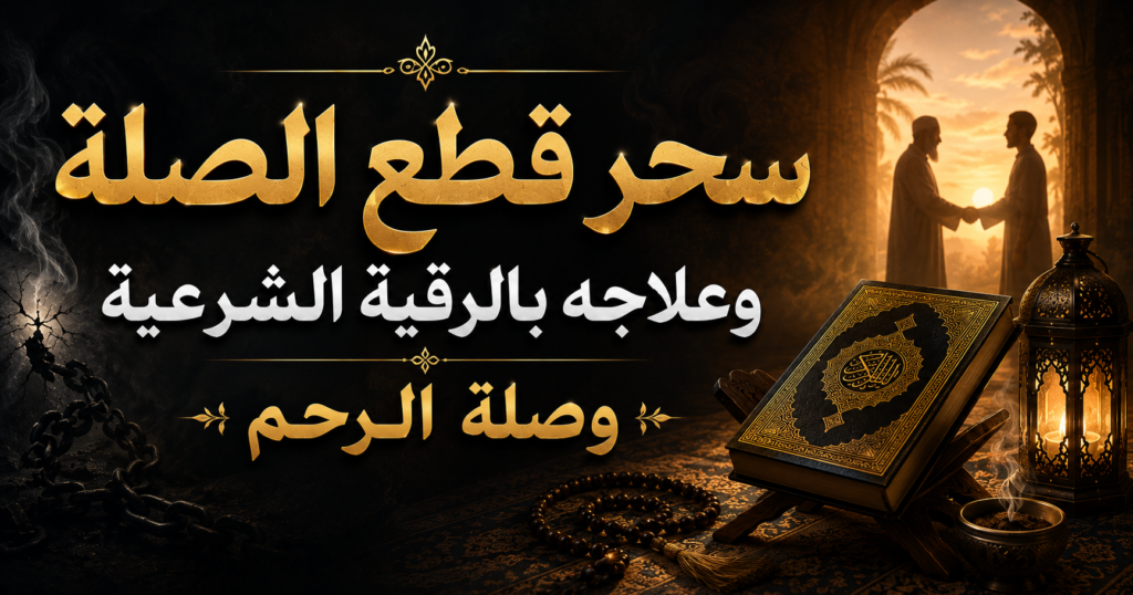 سحر قطع الصلة وعلاجه بالرقية الشرعية وصلة الرحم