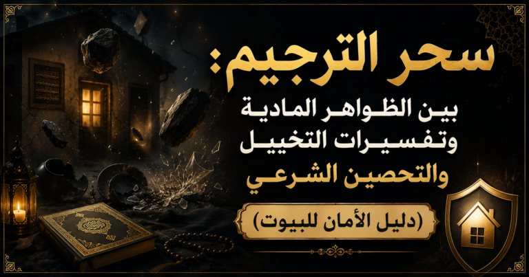 سحر الترجيم: بين الظواهر المادية وتفسيرات التخييل والتحصين الشرعي (دليل الأمان للبيوت)